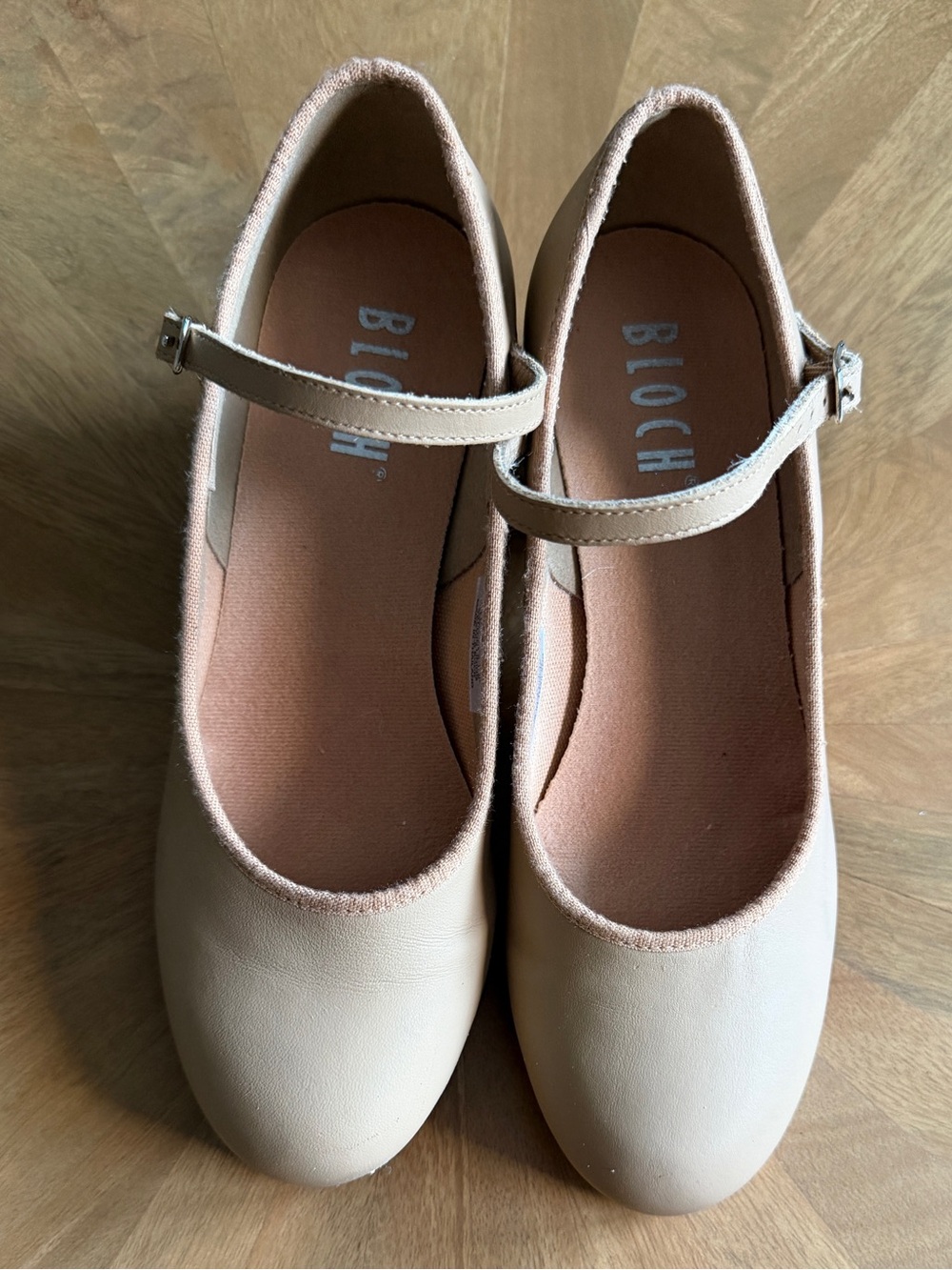 Bloch tan tap shoes - size 5.5  #dance #tap #bloch